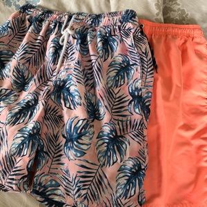 2 pairs boys swimshorts